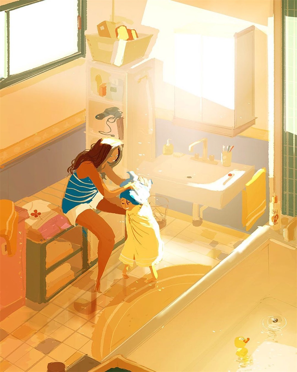 插画师 Pascal Campion 笔下的秋天！