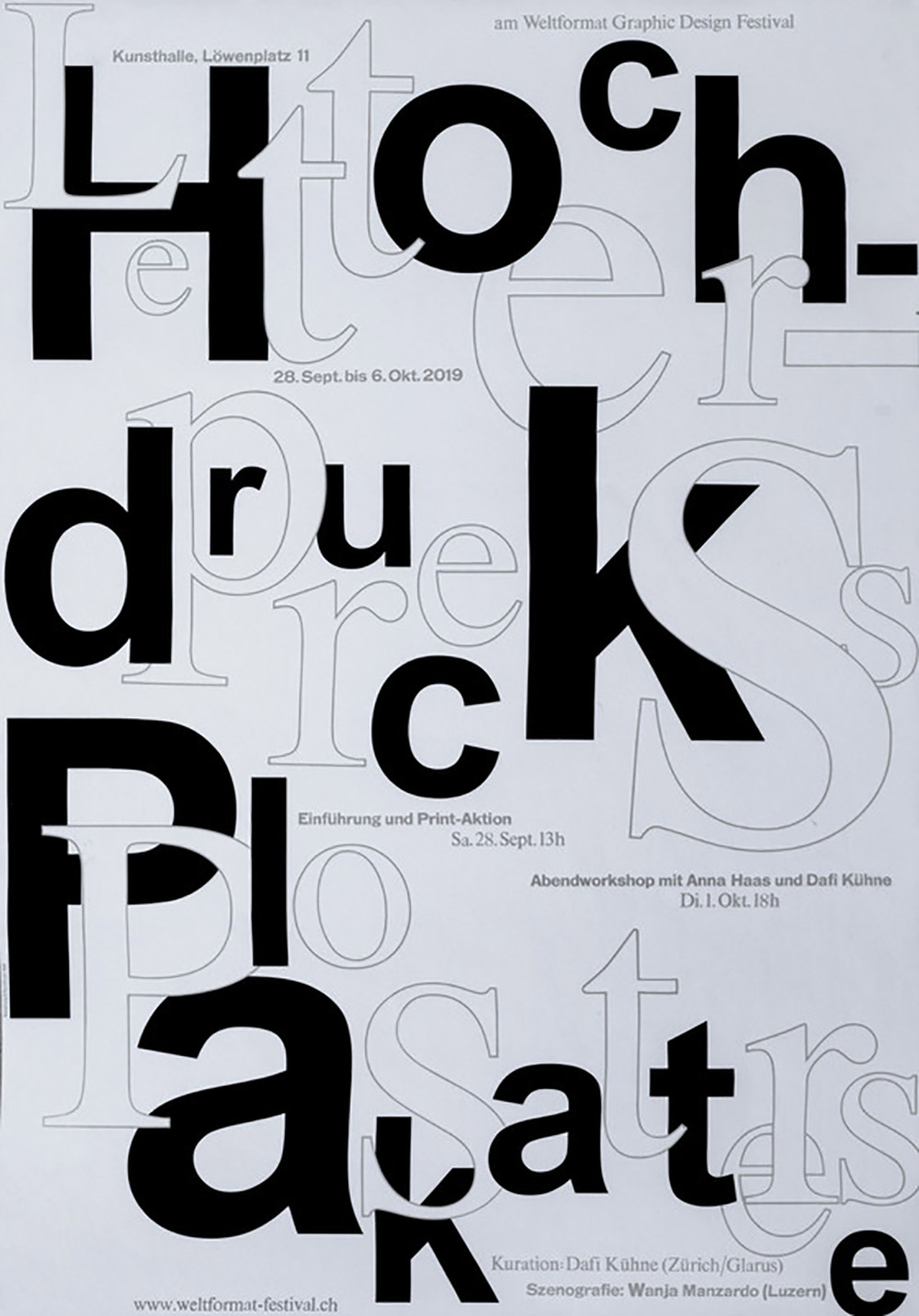 15张视觉表现力极强的英文字体海报