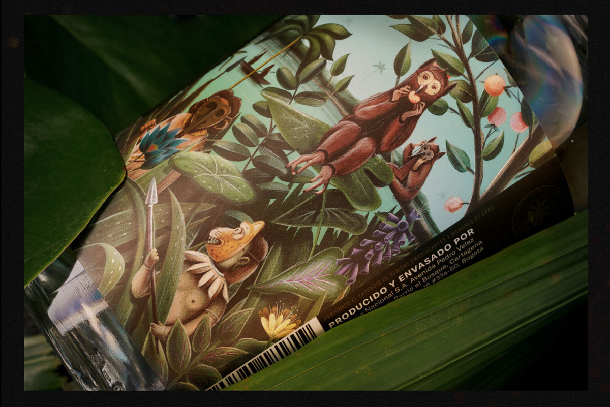 热带雨林！杜松子酒包装设计