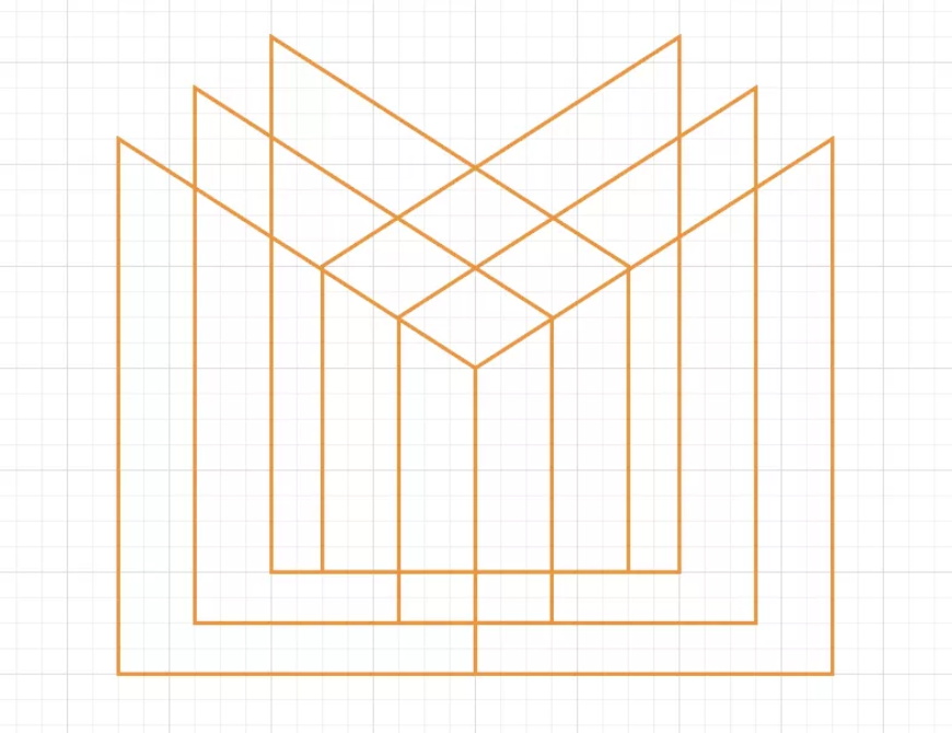 这logo怎么做？第40期-网格加渐变绘制形状重叠LOGO