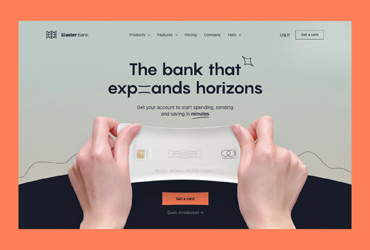 不一样的银行！12组银行WEB界面设计灵感！