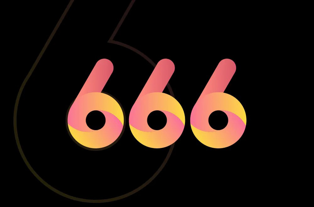 666个性字体图片