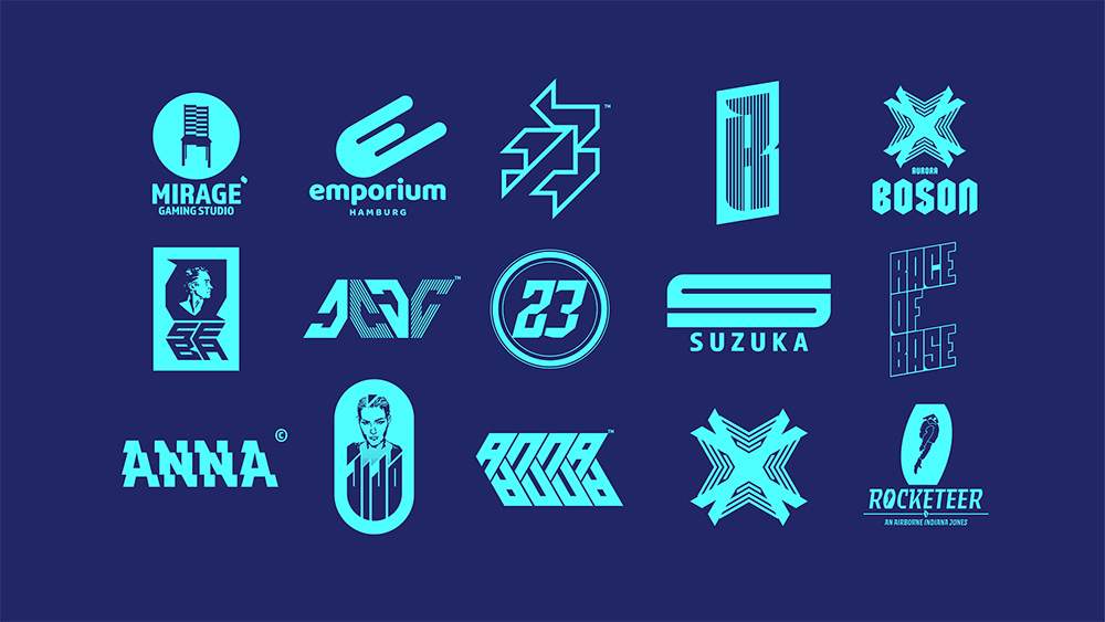 图形解构！15款单色创意Logo设计