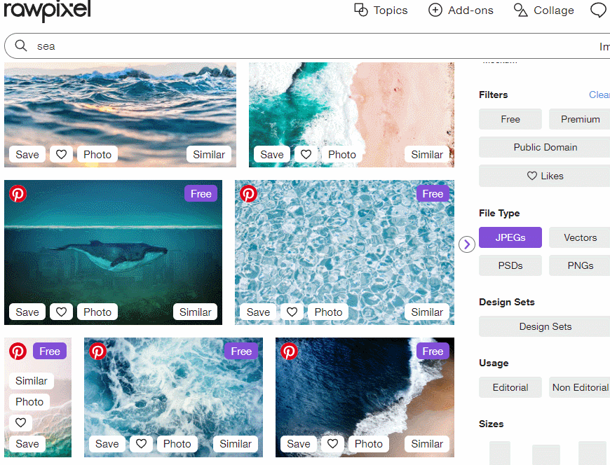 设计神器Rawpixel！可免费下载高质量免抠PNG的素材网站！