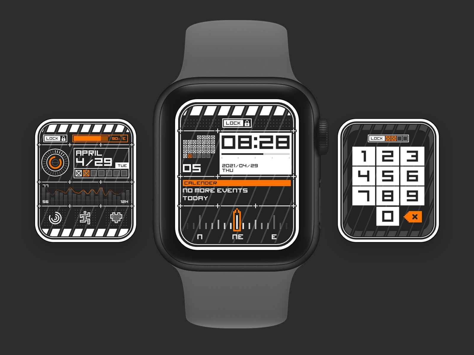 各式各样！12组智能手表表盘界面设计灵感！