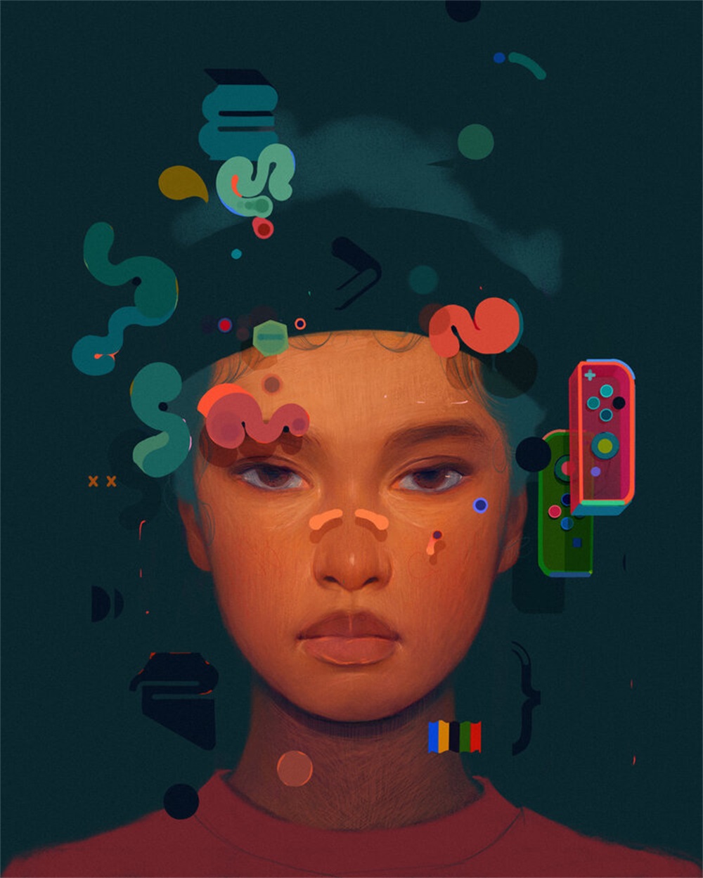 14 张奇特又充满魅力的人物插画！