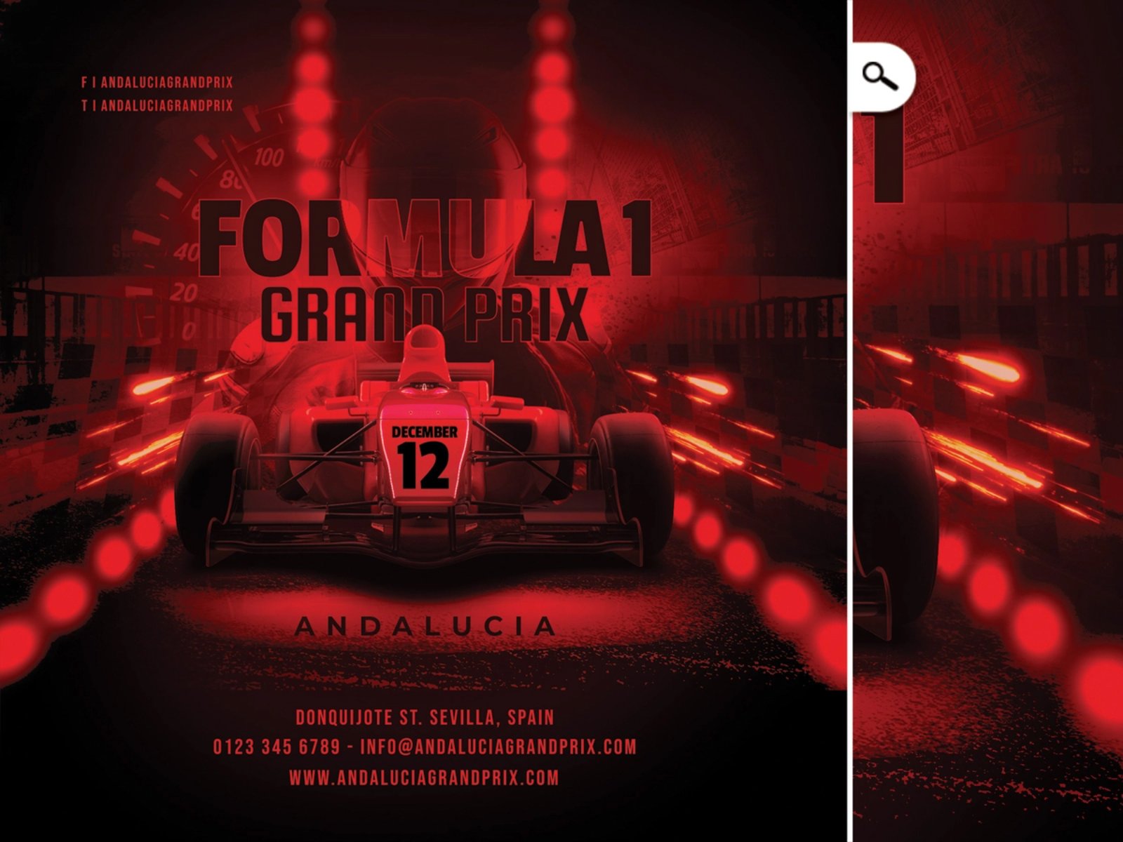 极速狂飙！12 组 F1 赛车 WEB 界面设计灵感