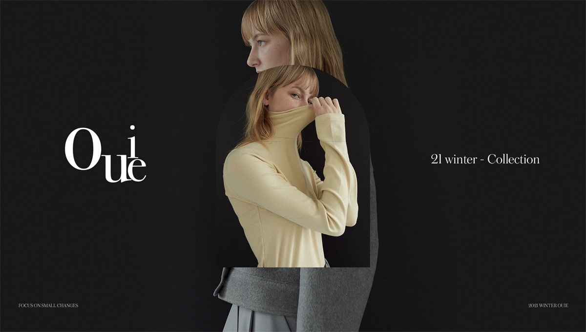 黑色调！一组韩国电商网站banner设计