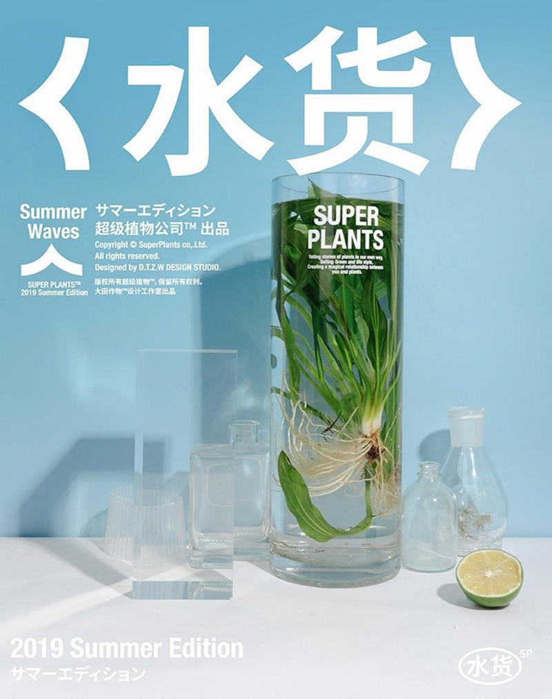 18张超级植物公司产品海报!