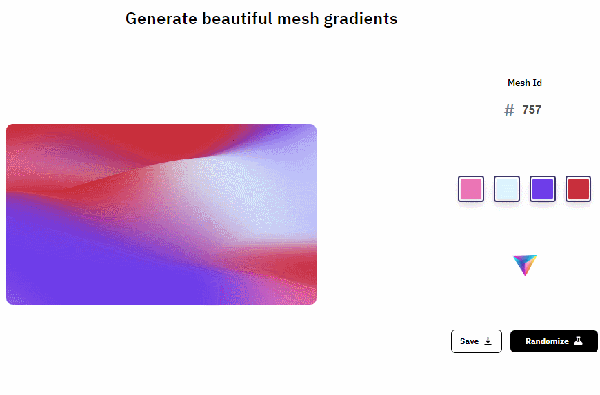 设计神器MESH·Y！一键生成极具视觉张力的弥散渐变素材！