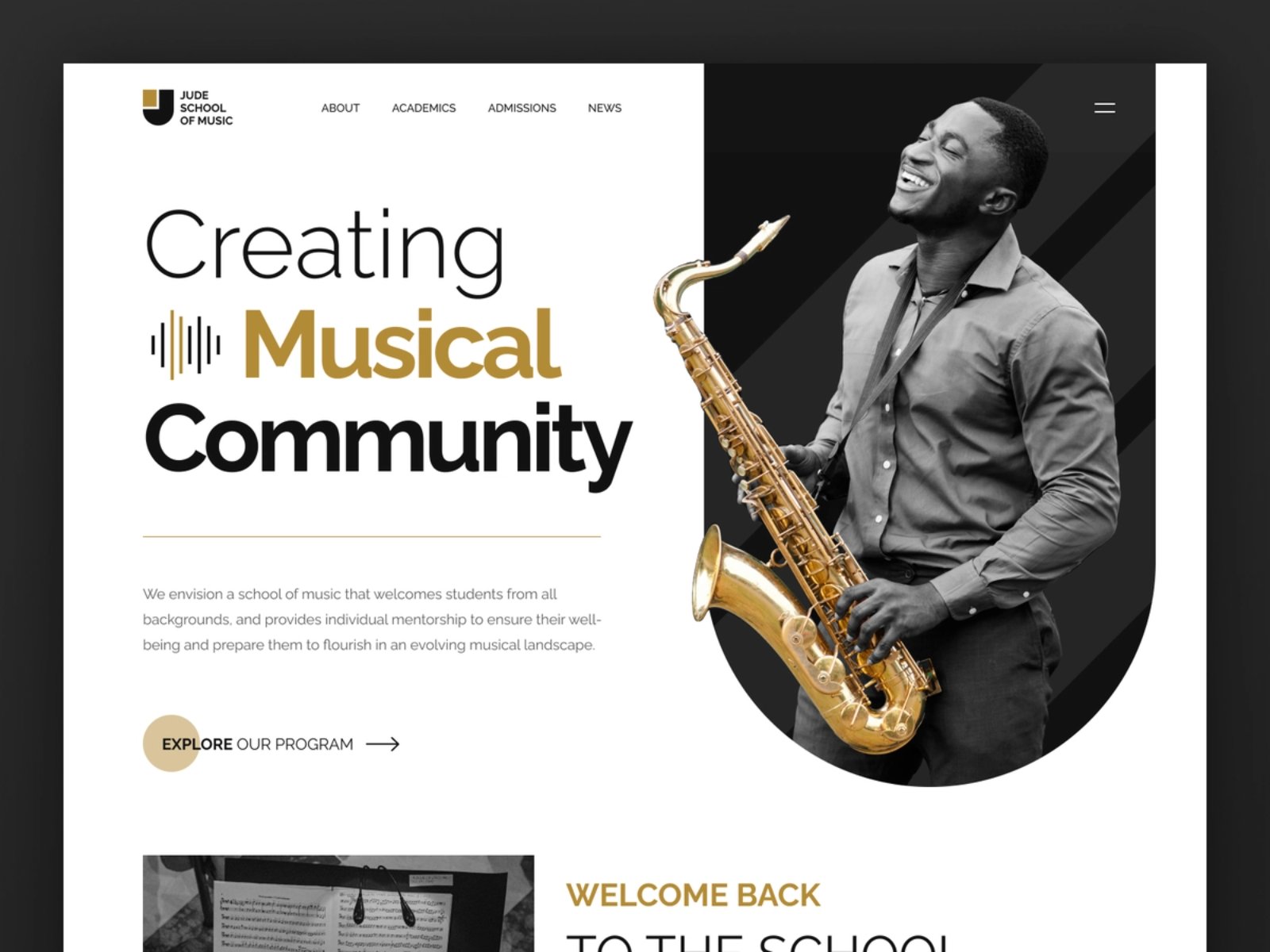 艺术旋律！12组音乐WEB界面设计灵感