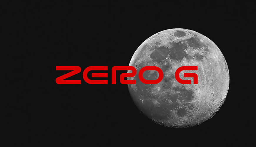 免费字体下载！一款笔画简明未来感十足的英文字体：Zero G
