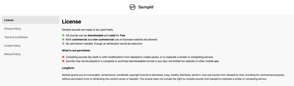 设计神器Sampld！超多风格的免费可商用音乐素材网站