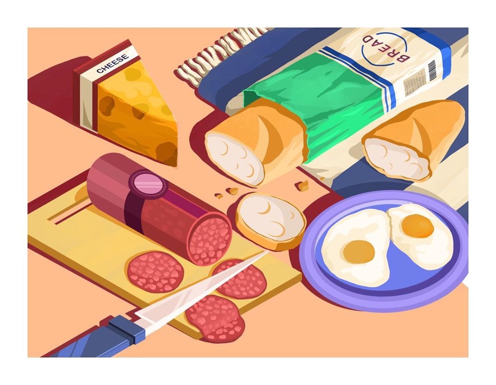 秀色可餐！12 张美食插画