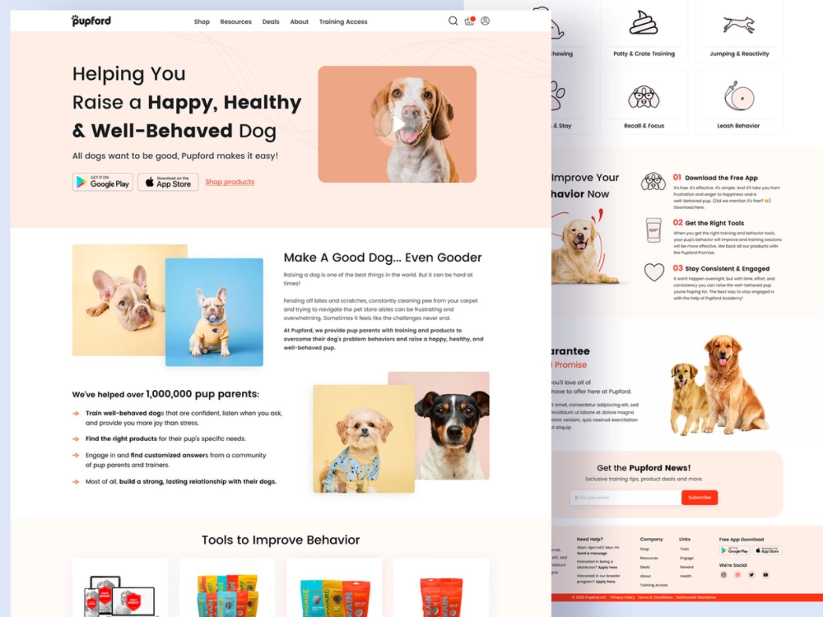 呵护朋友！12组宠物护理WEB界面设计灵感