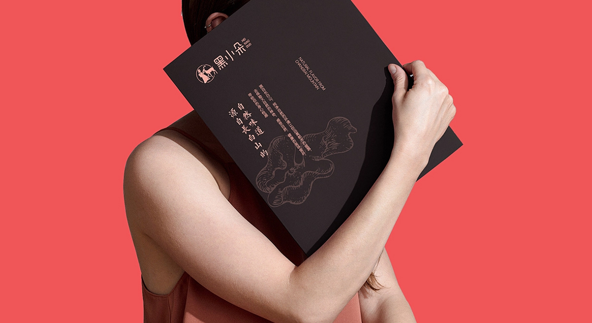 特色插图！木耳特产伴手礼包装设计