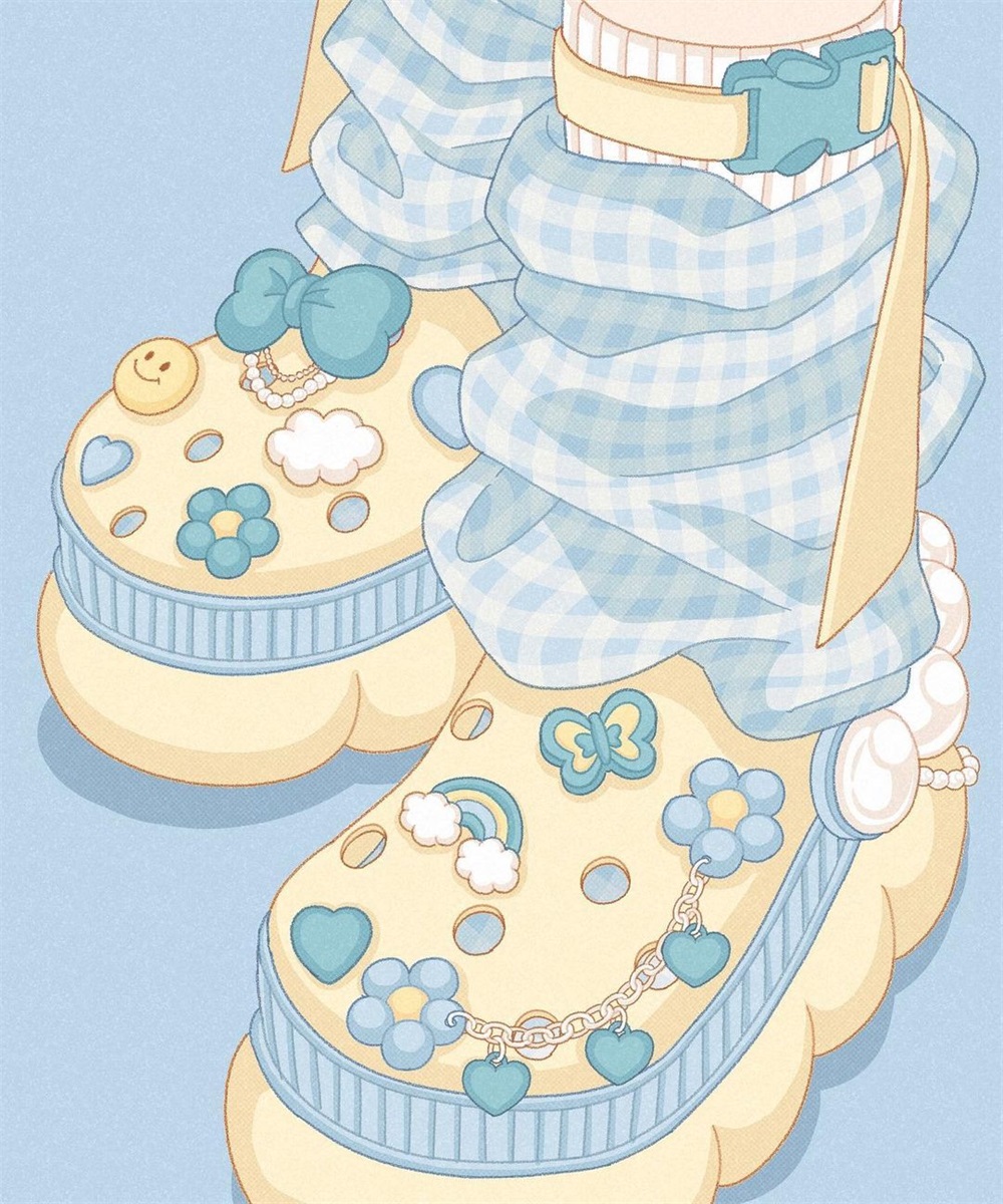 温温柔柔！12 张粉嫩的少女插画