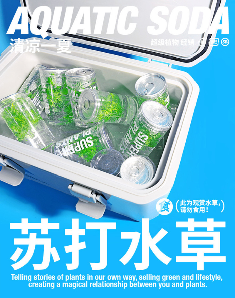 简洁风格！24张超级植物公司产品海报