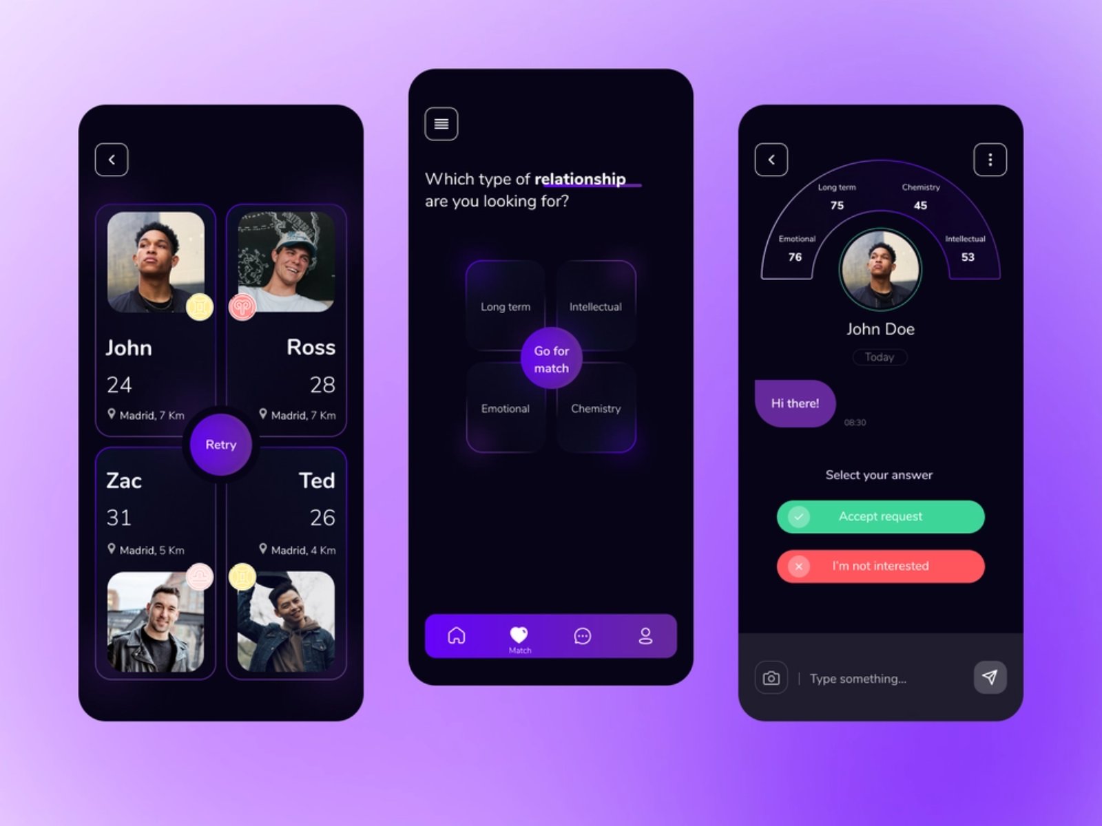 一场邂逅！12组社交约会APP界面设计灵感