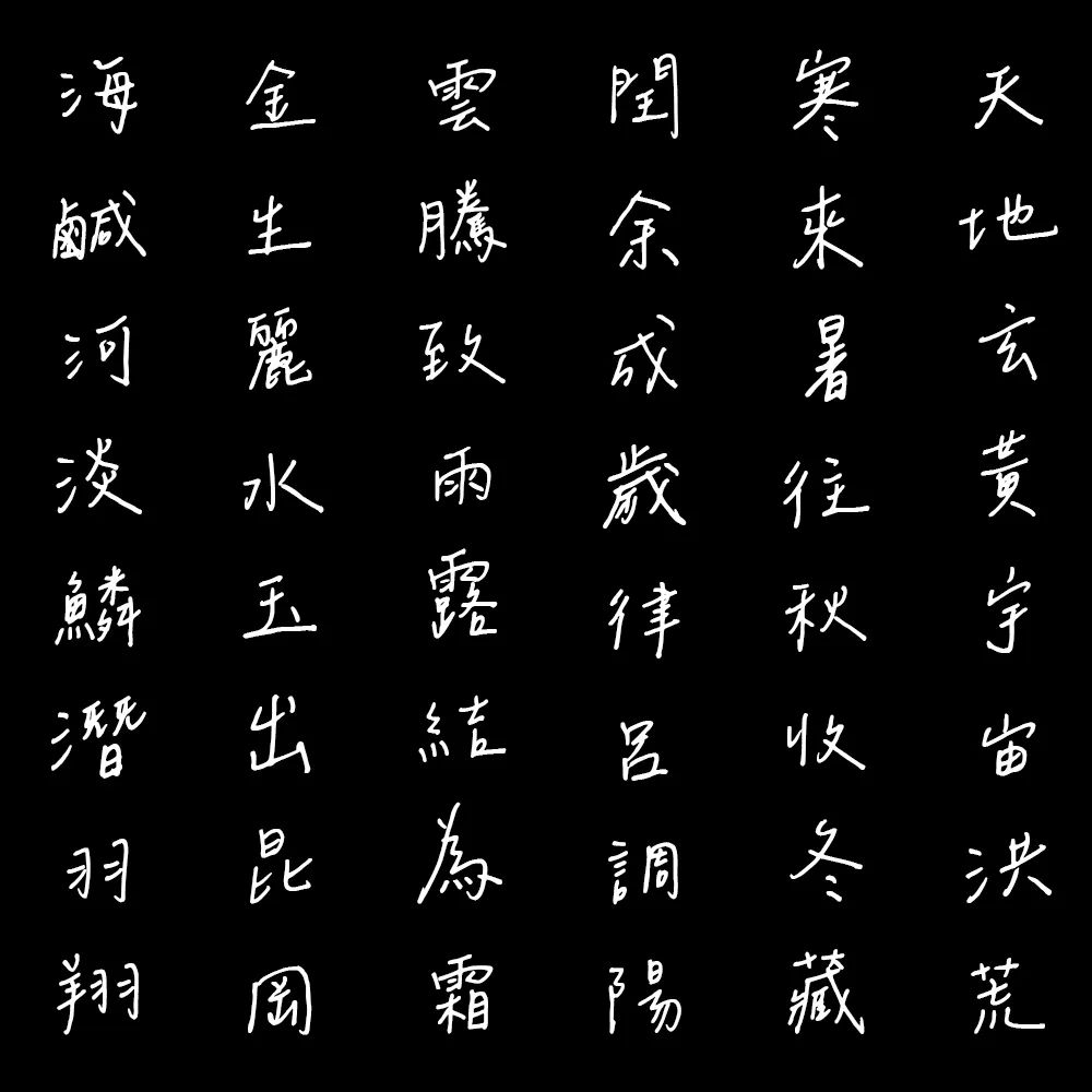 辰宇落雁体！一款免费可商用的舒适中文手写字体下载