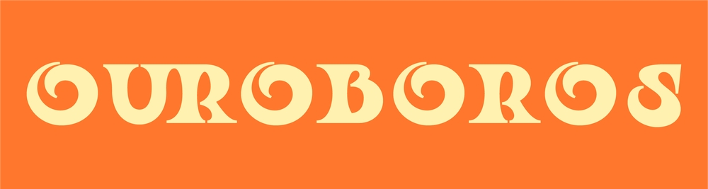 Ouroboros！一款具有装饰性艺术的免费可商用英文字体下载