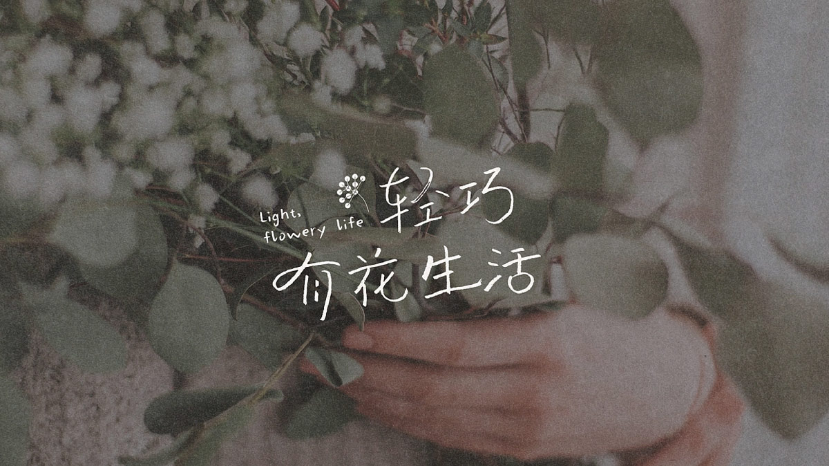 丰富色彩！花店品牌清新风格VI设计