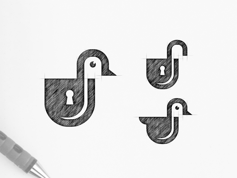 生动可爱！24款动物卡通网格展示Logo设计