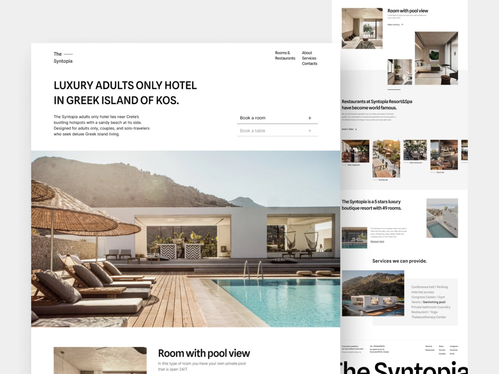 时尚住宿！12组品牌酒店WEB网页设计灵感