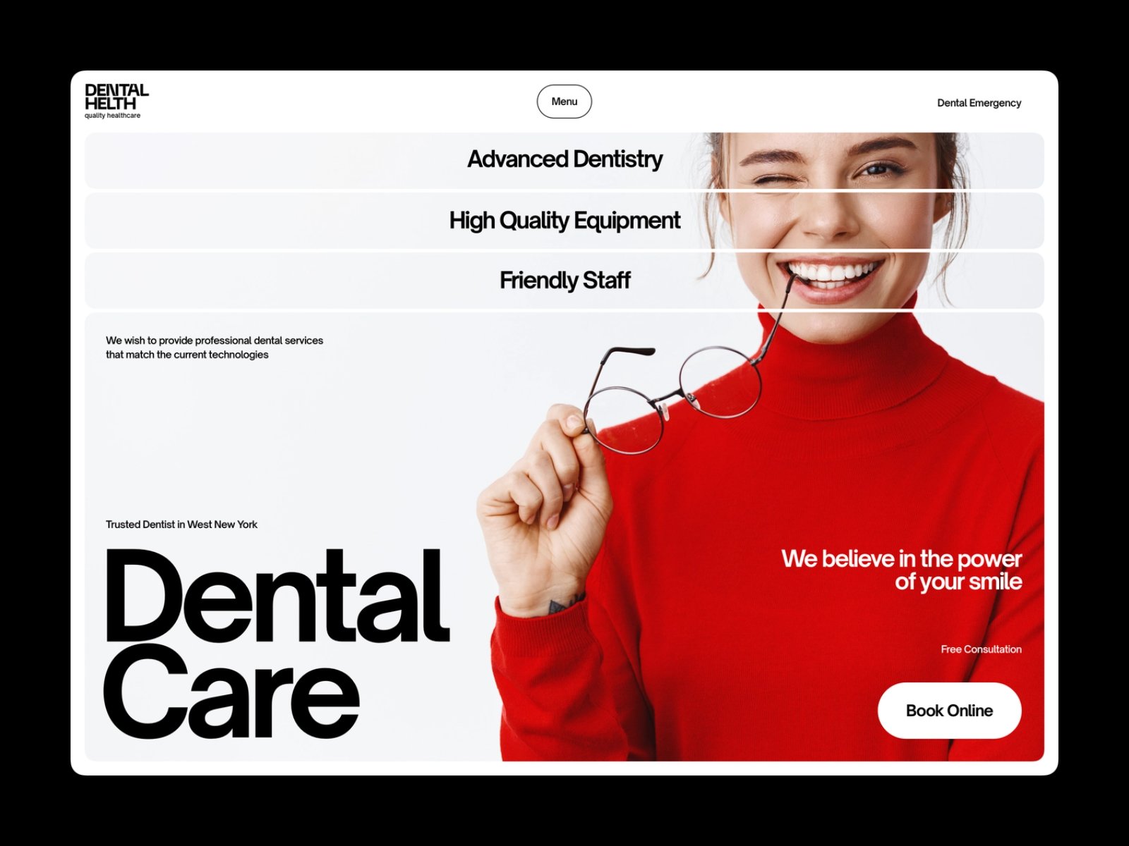 牙齿保护！12组牙科诊所WEB网页设计灵感