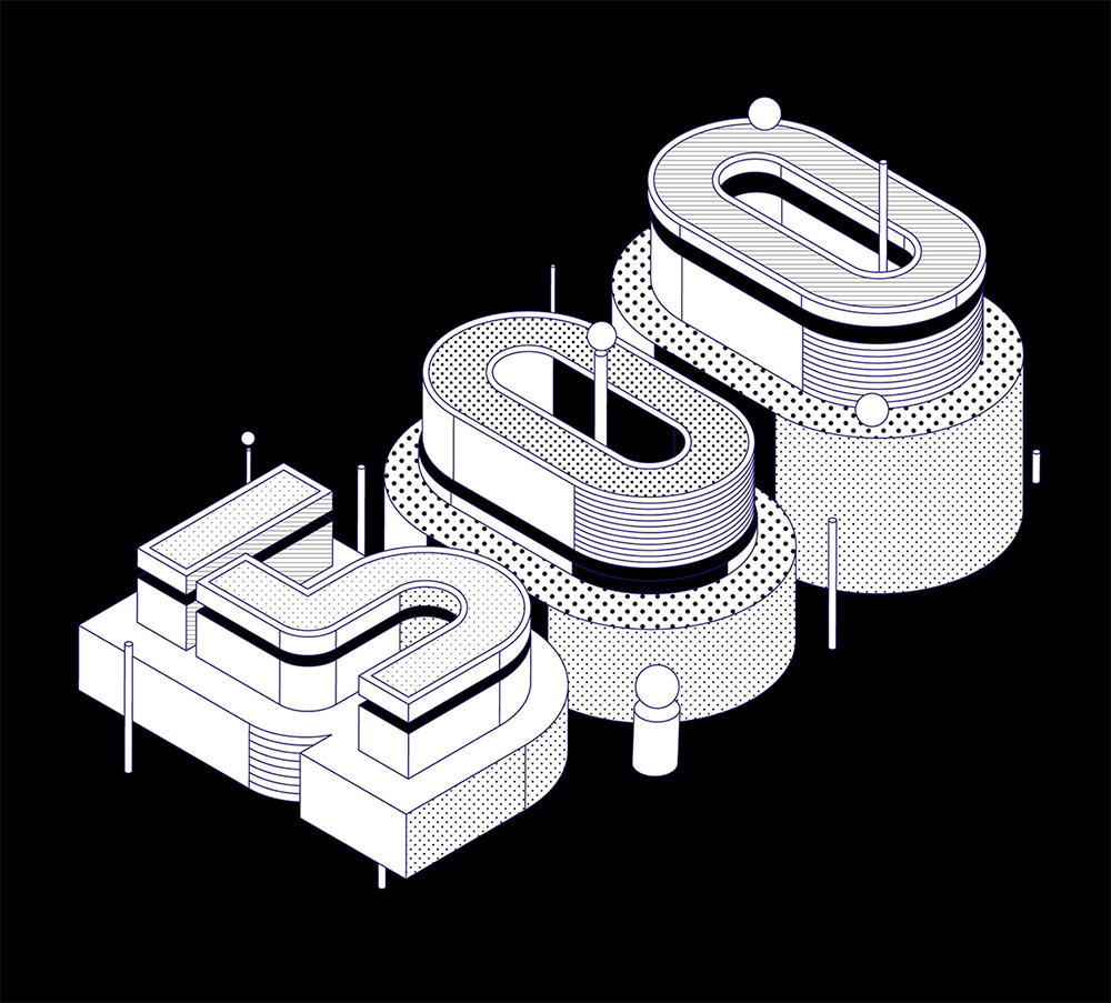 炫酷艺术字！20款3D立体艺术英文Logo设计