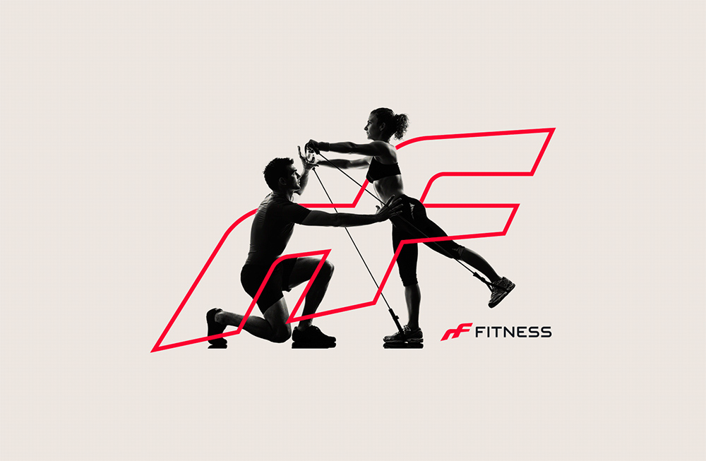力量健身！14款运动主题图文结合Logo设计