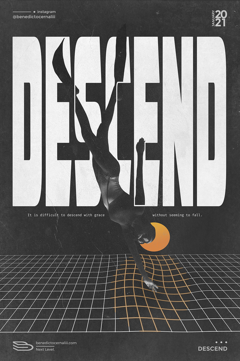 个性十足！Benedicto Cernal III的单色创意海报设计