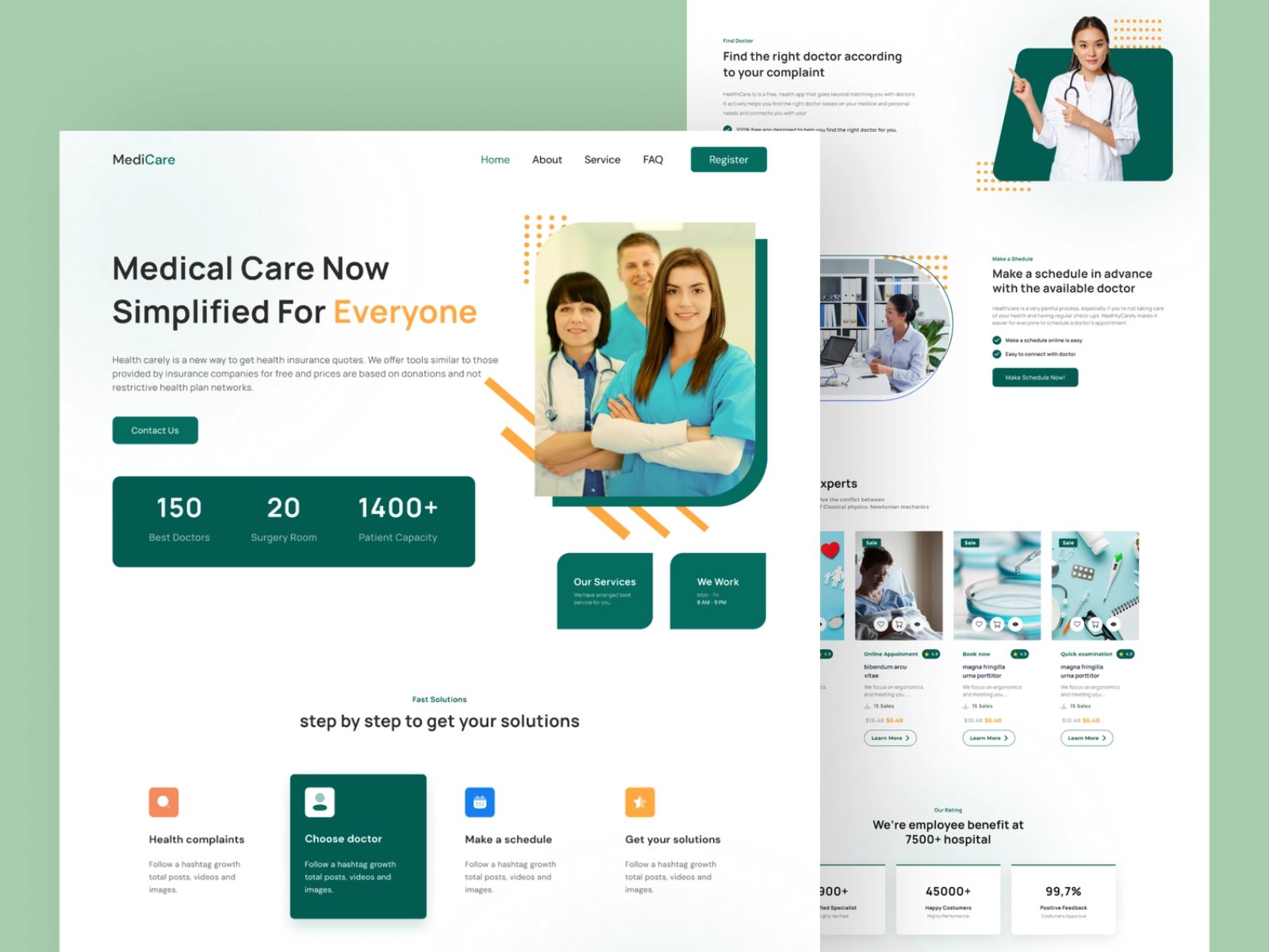 健康第一！12组医疗机构WEB网页设计灵感