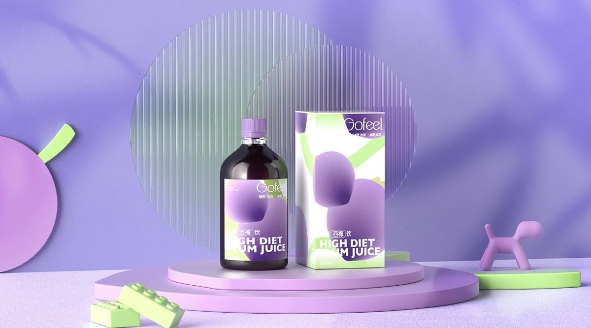 轻盈活泼！维生素软糖保健品品牌VI设计