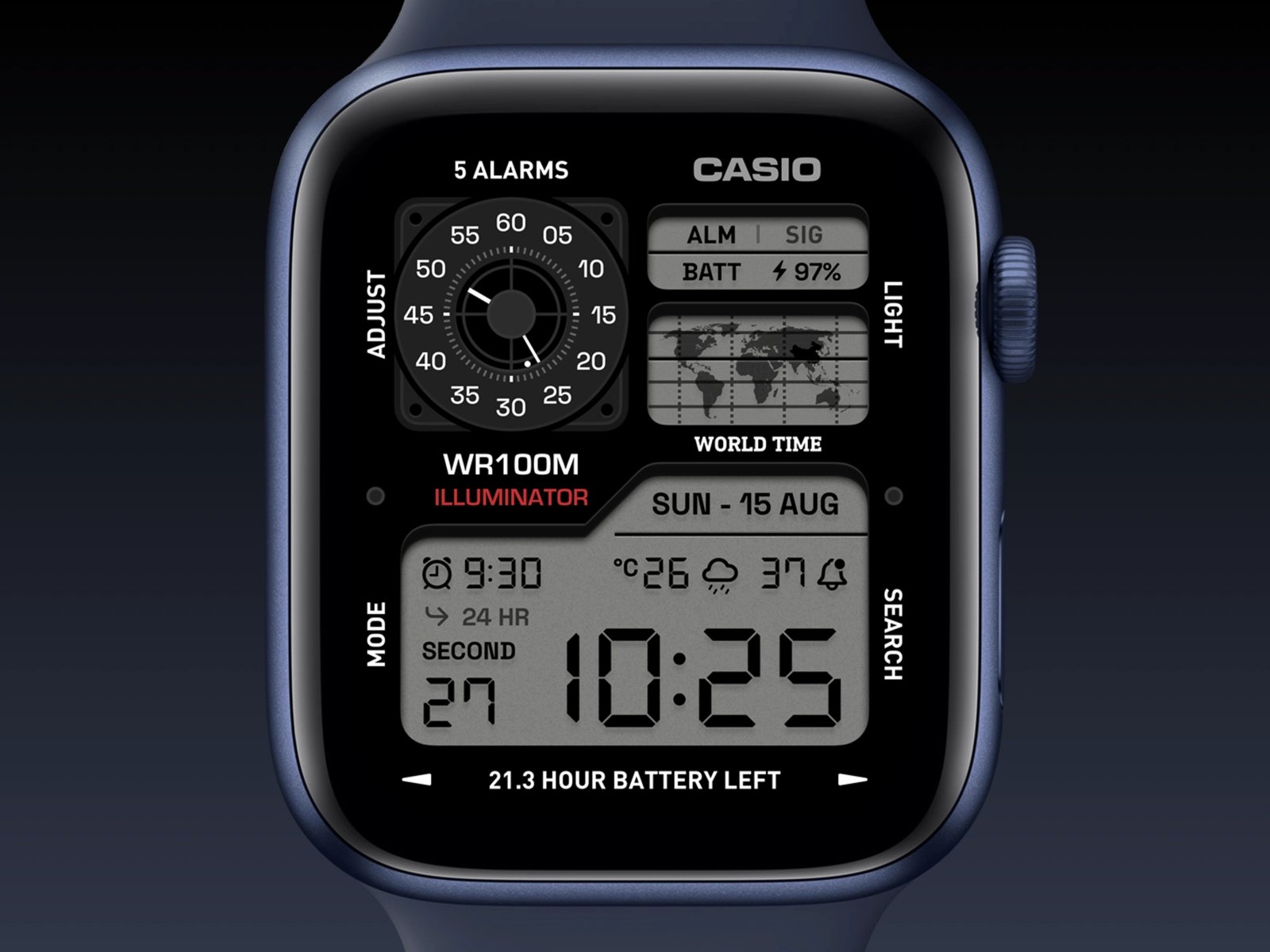 科技新潮！12组手表表盘OS界面设计灵感