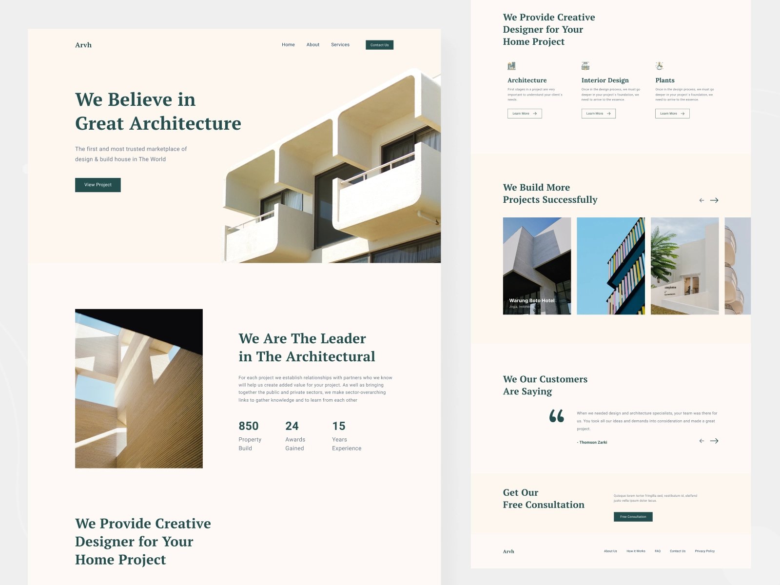美学建造！12组建筑设计WEB网页设计灵感