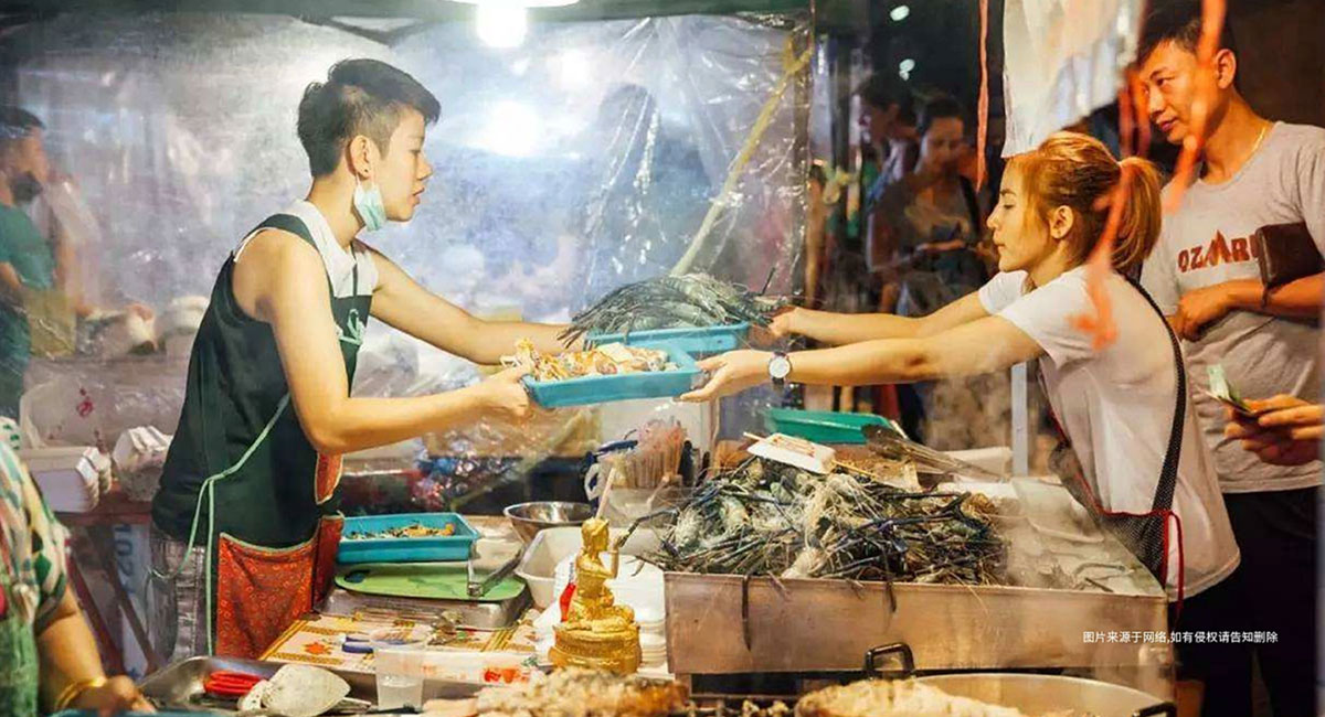 街边文化！烤串餐饮店品牌VI设计