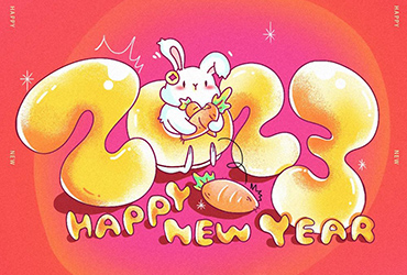 新的一年！24款2023字体设计