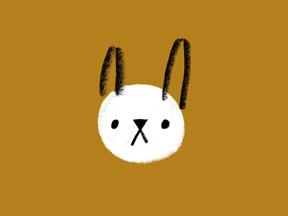 兔必NO.1！20款兔年兔元素大合集Logo设计之一