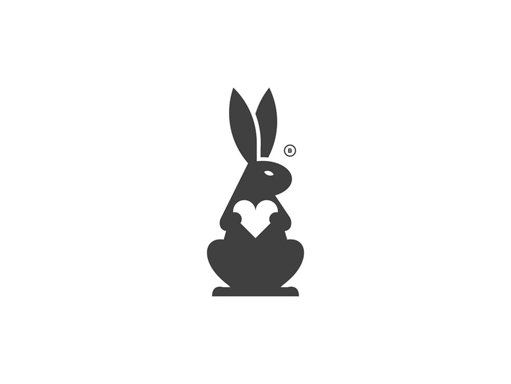 卯兔接福！20款兔年兔元素大合集Logo设计之二