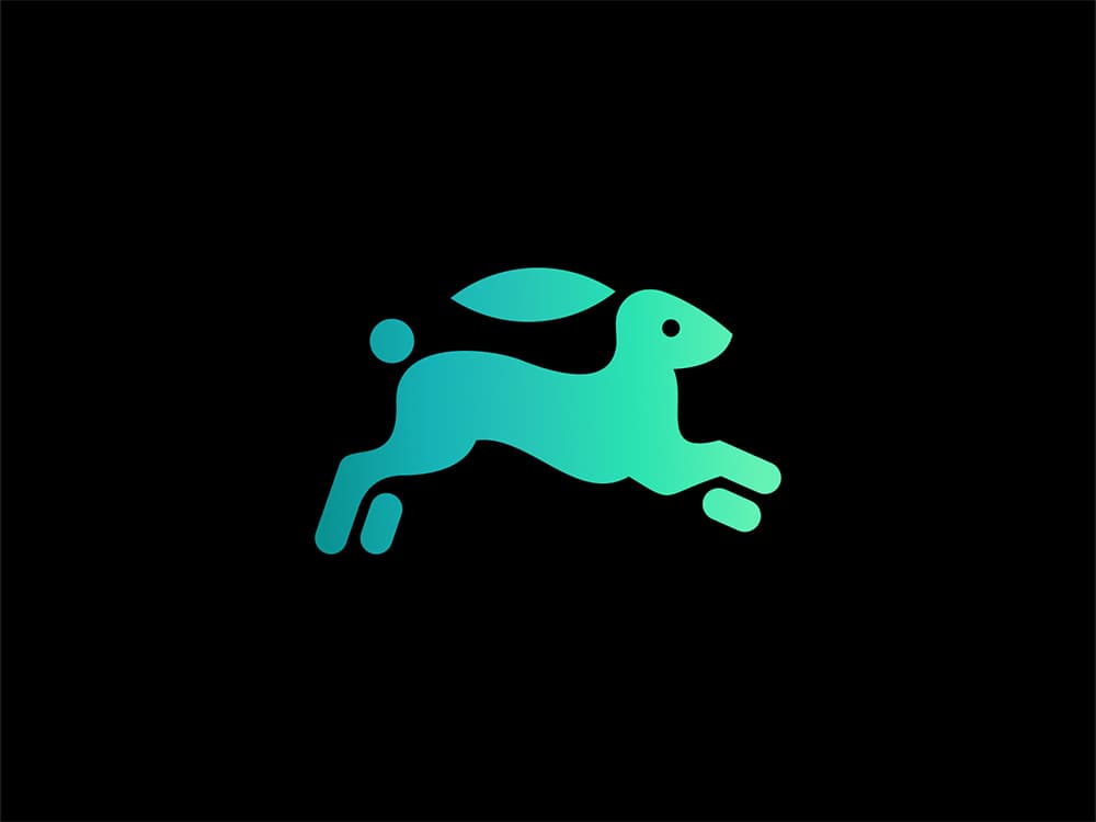 卯兔接福！20款兔年兔元素大合集Logo设计之二