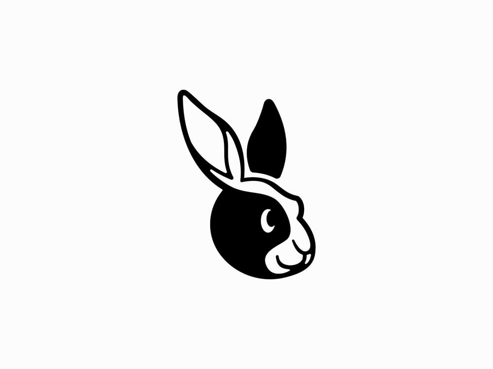 扬眉兔气！14款兔年兔元素大合集Logo设计之五