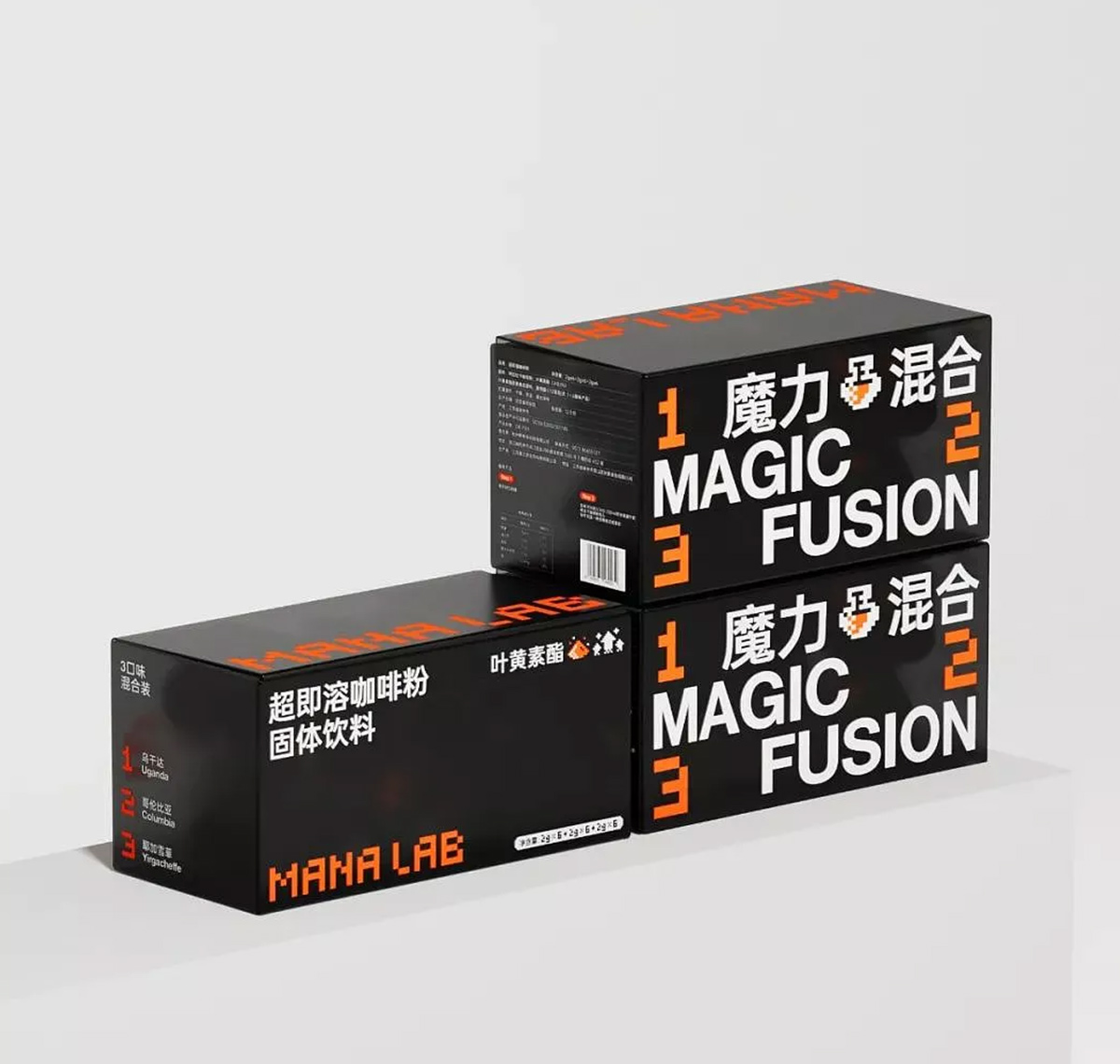 潮流黑红！咖啡产品包装设计