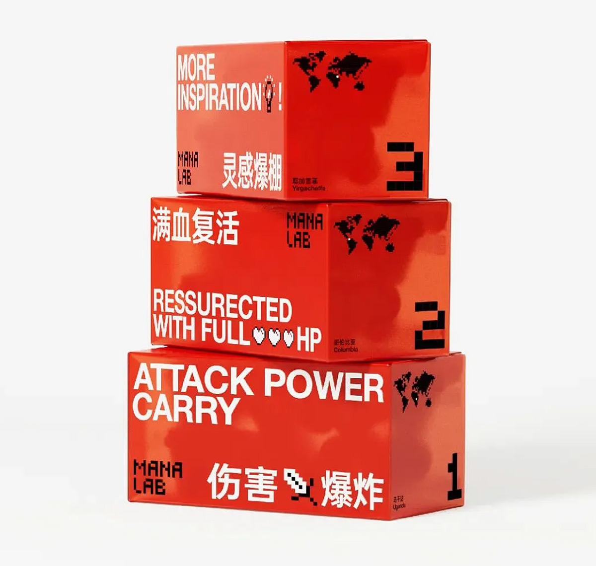 潮流黑红！咖啡产品包装设计