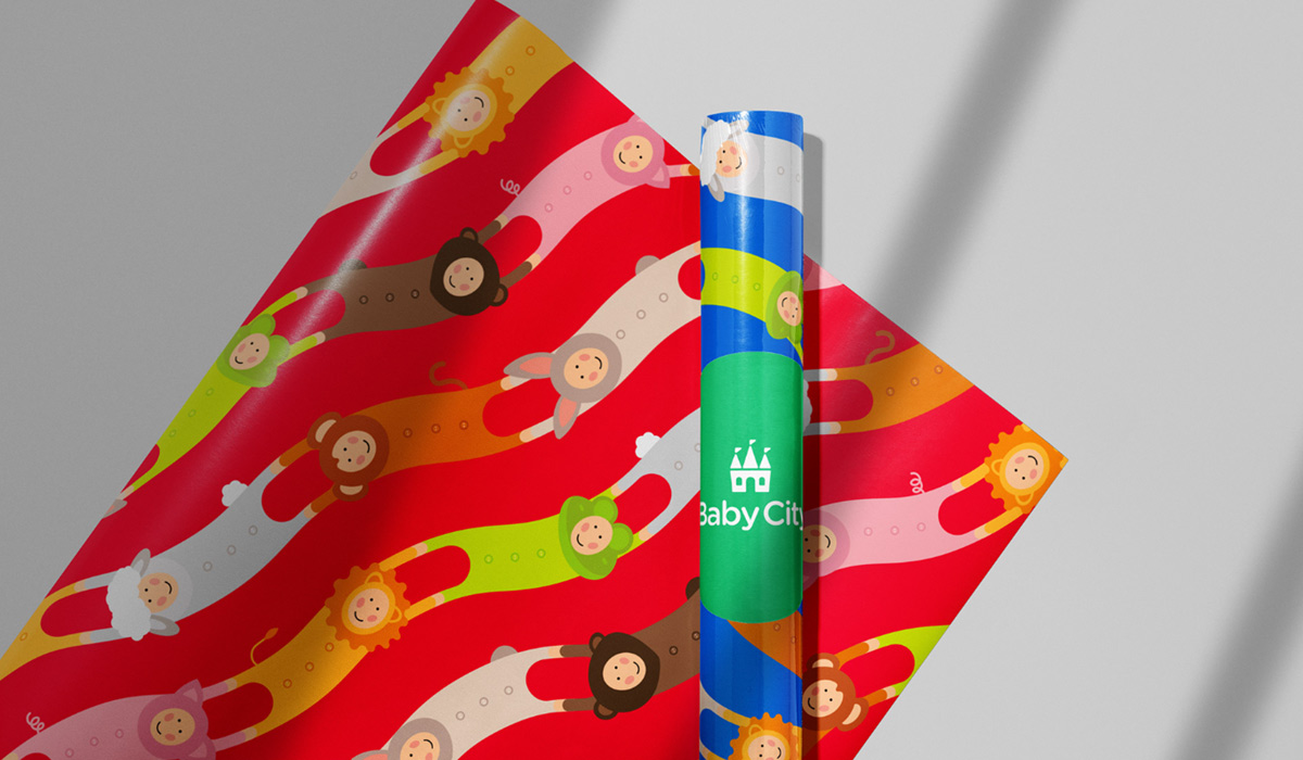 快乐有趣！婴儿用品品牌VI设计