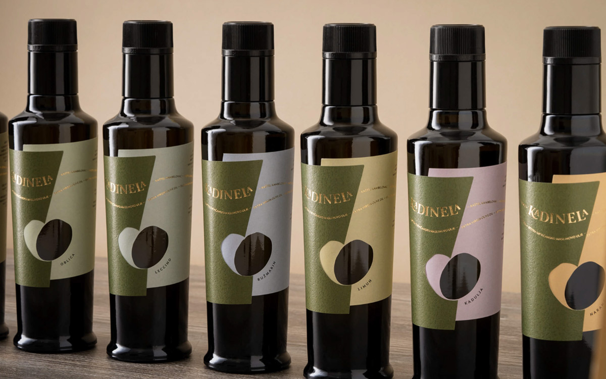 简约温馨！橄榄油品牌VI设计