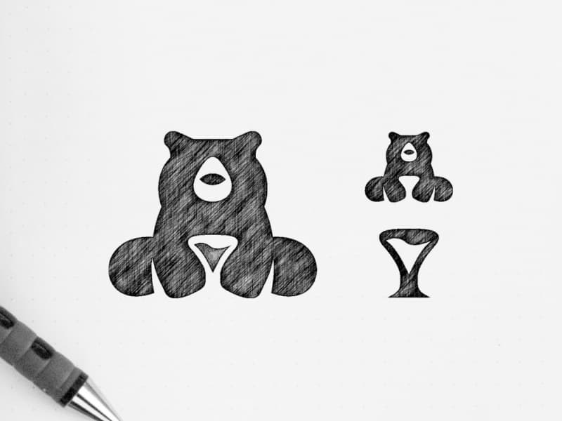 生动可爱！24款简洁动物卡通Logo设计