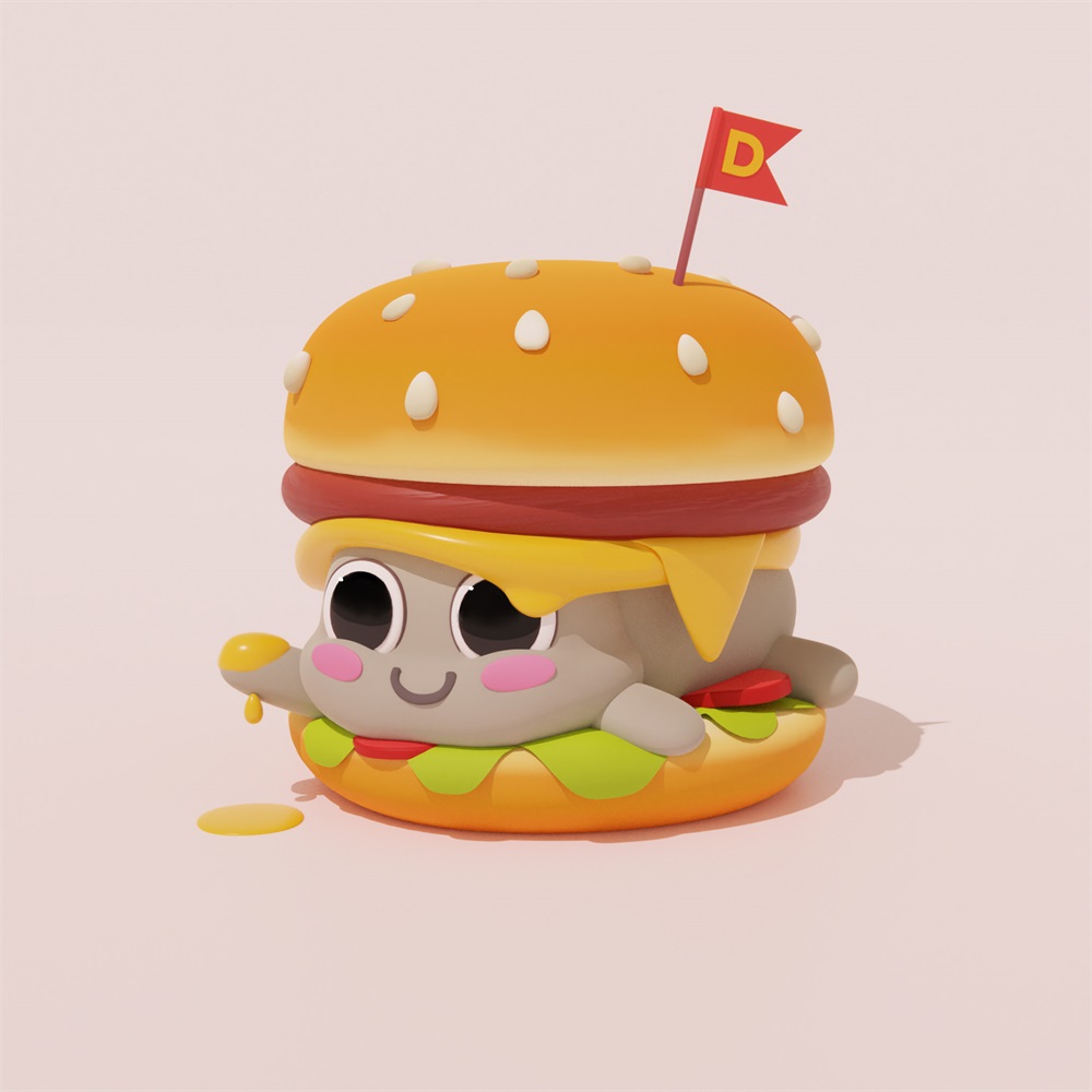 创意卡通！24 款呆萌可爱3D食品作品系列
