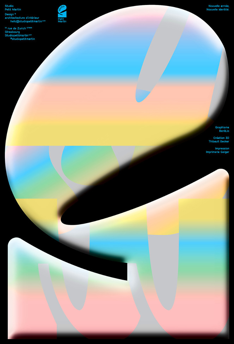 15张法国设计机构Ben&Jo海报作品