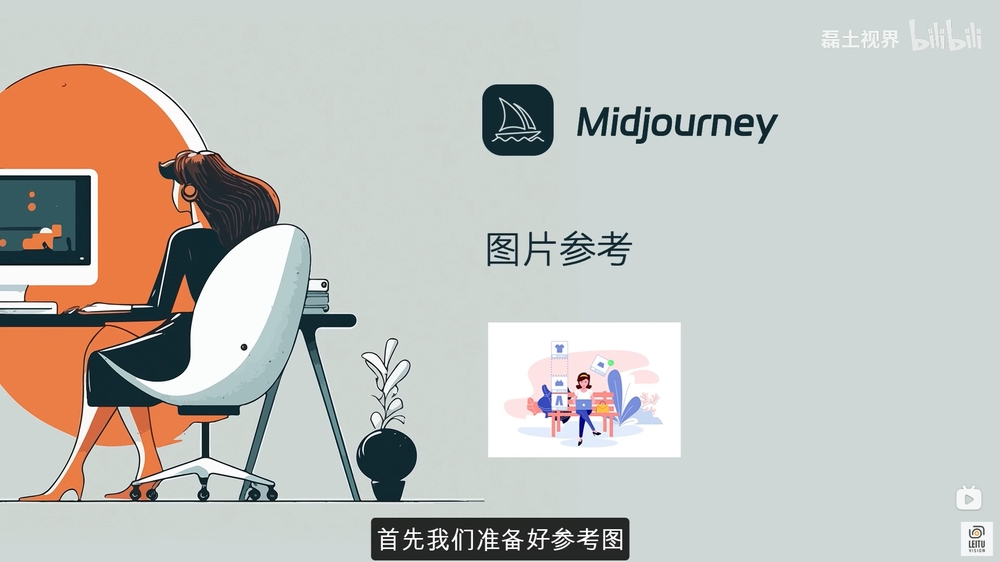 MJ绘画教程！Midjourney生成扁平运营插画再用Adobe AI转矢量过程分享